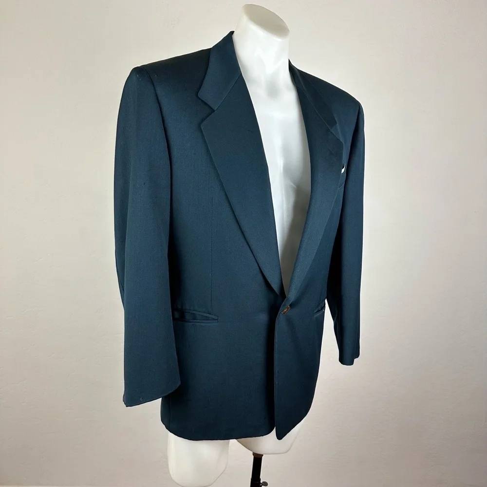 Canali Proposta mSingle Button Dinner Blazer Jacket Size 40S